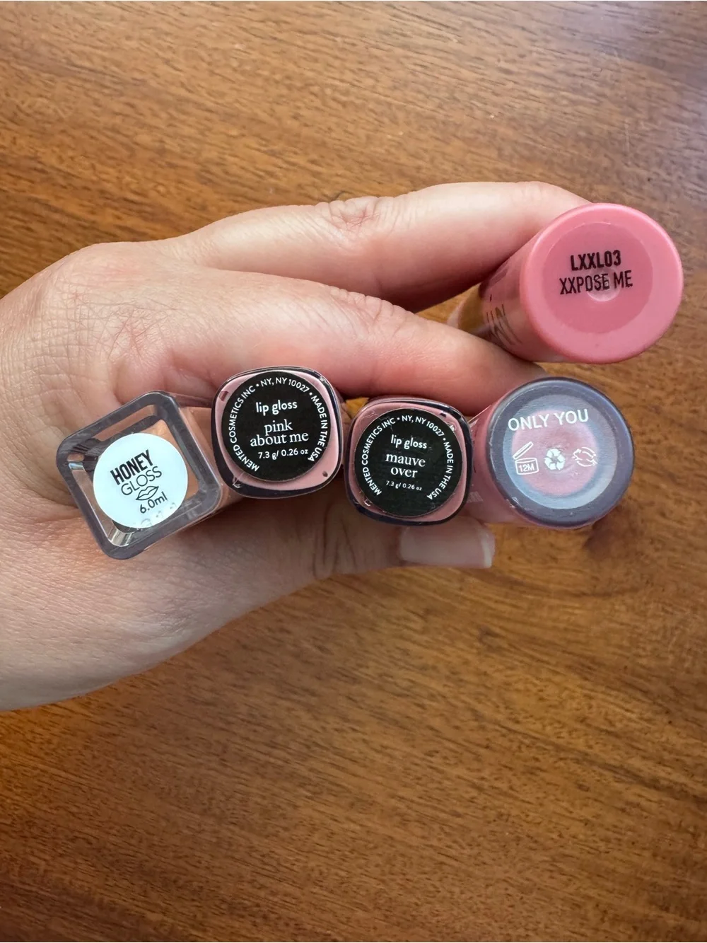 Persona & Assorted Pink Lip Gloss